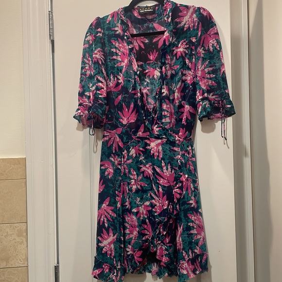 The kooples Hawaiian printed dress size S - Picture 10 of 13